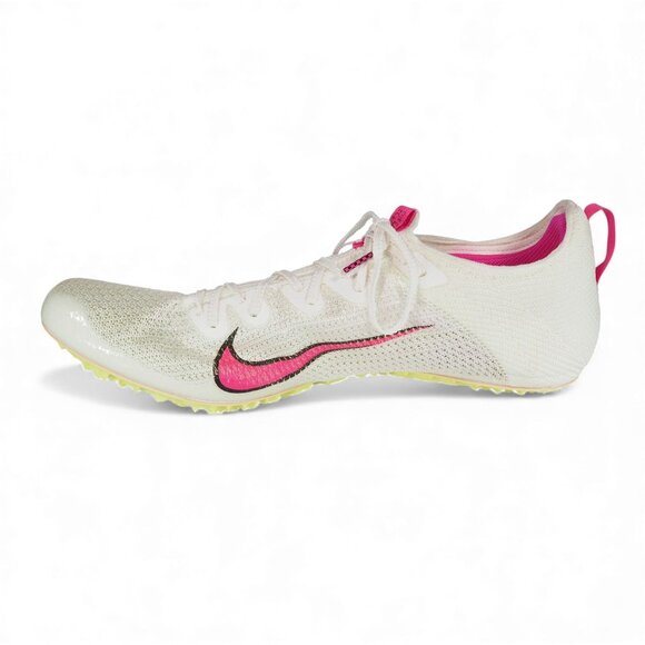 Nike Zoom Superfly Elite 2 'Sail Fierce Pink' Men's 15 Track Running CD4382-101 - Picture 6 of 12
